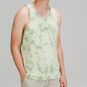 Lululemon The Fundamental Tank Wash Tide Shibori Arctic Mint Size XL BRAND NEW